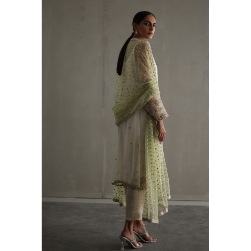White Daphne Party Wear White Daphne Party Wear