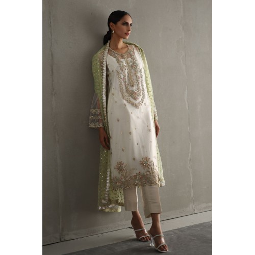 White Daphne Party Wear White Daphne Party Wear