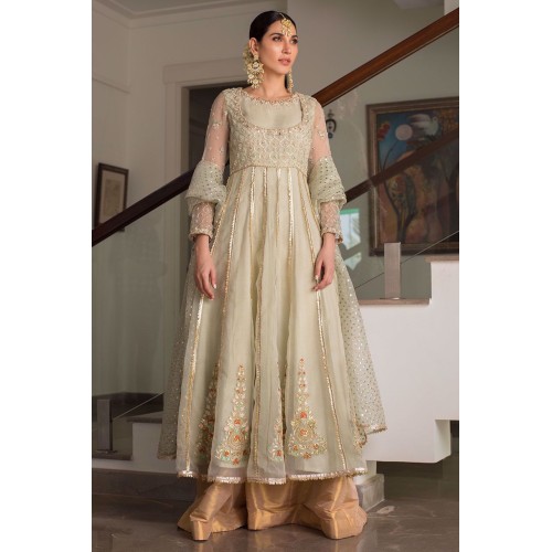 Parchment Daphne Anarkali