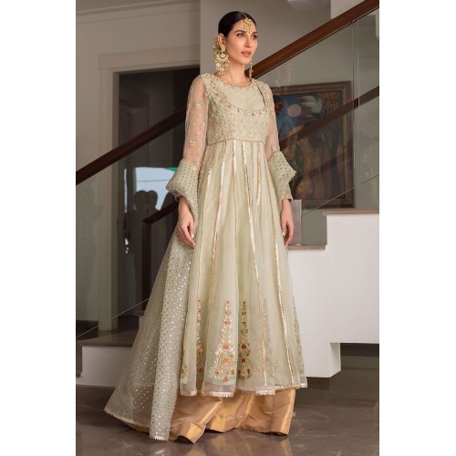 Parchment Daphne Anarkali