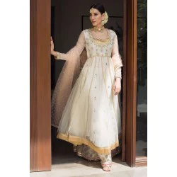 Ivory Daphne Anarkali