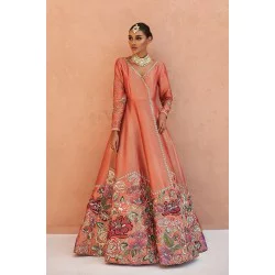 Apricot Peony Angrakha
