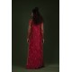 Carmine Peony Trousers Suit
