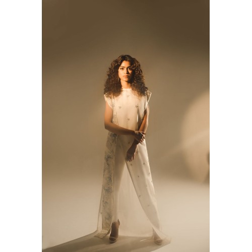 White Peony Party Wear White Peony Party Wear