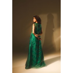 Teal Green Peony Jacket Teal Green Peony Jacket