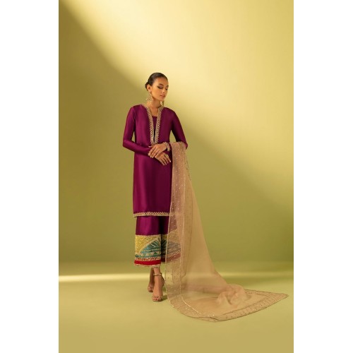 Magenta Peony Shirt and Culottes Magenta Peony Shirt and Culottes