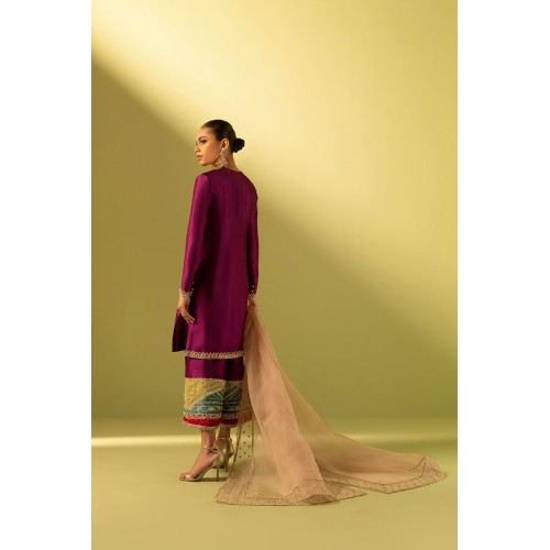 Magenta Peony Shirt and Culottes Magenta Peony Shirt and Culottes