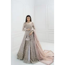 Black Shadows Peony Gown