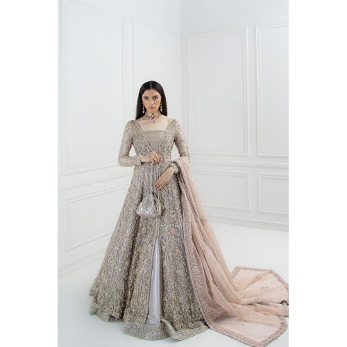 Black Shadows Peony Gown