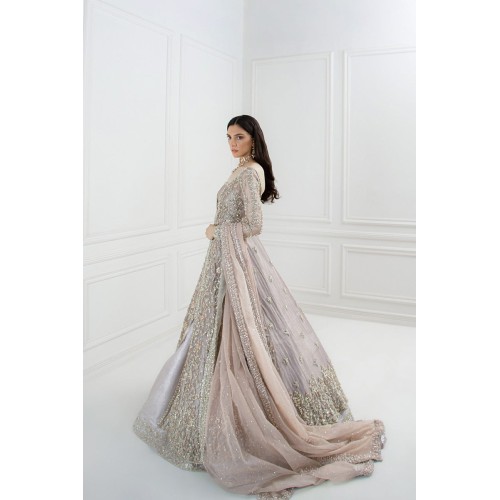 Black Shadows Peony Gown