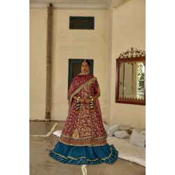 Amaranth Purple Zephyr Angrakha