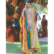 Saffron Zephyr Gharara