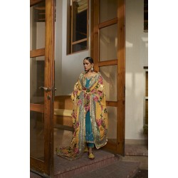 Teal Zephyr Party Wear