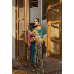 Teal Zephyr Party Wear
