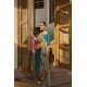 Teal Zephyr Party Wear