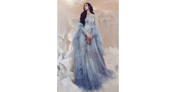 Sky Blue Zenobia Gown