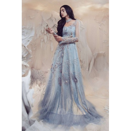 Sky Blue Zenobia Gown