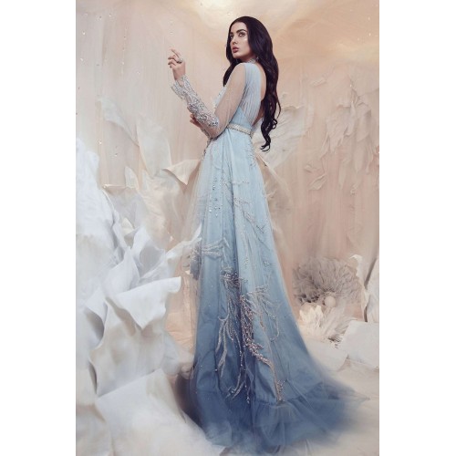 Sky Blue Zenobia Gown