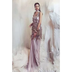 Lavender Mist Zenobia Lehenga