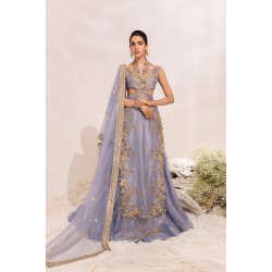 Pastel Purple Zenobia Lehenga