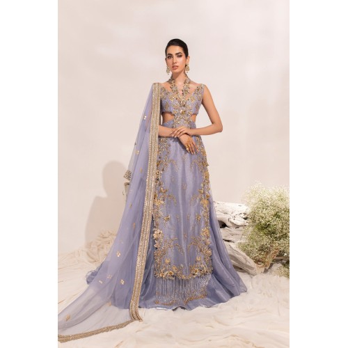 Pastel Purple Zenobia Lehenga Pastel Purple Zenobia Lehenga