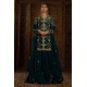 Dragon Teal Wisteria Sharara Dragon Teal Wisteria Sharara