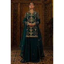 Dragon Teal Wisteria Sharara Dragon Teal Wisteria Sharara