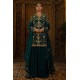 Dragon Teal Wisteria Sharara Dragon Teal Wisteria Sharara