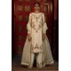 Off White Wisteria Party Wear