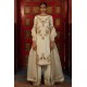 Off White Wisteria Party Wear