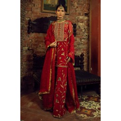 Ruby Red Wisteria Party Wear