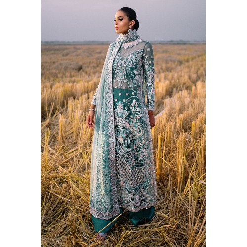 Teal Wisteria Party Wear