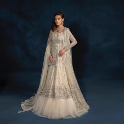Light Ivory Marigold Pishwas