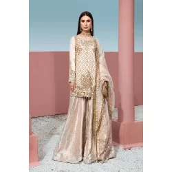 Champagne Pink Marigold Sharara
