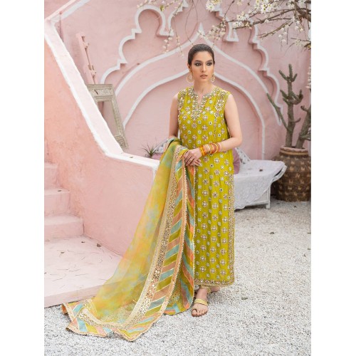 Citrine Marigold Party Wear Citrine Marigold Party Wear