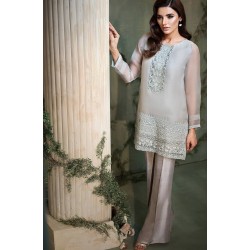 Silver Sand Marigold Party Wear Silver Sand Marigold Party Wear