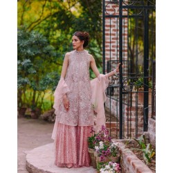 Cherry Blossom Pink Coco Gharara