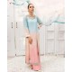 Aqua Multi and Shell Pink Coco Trousers Suit Aqua Multi and Shell Pink Coco Trousers Suit