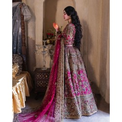 Hot Pink Lily Lehenga Choli
