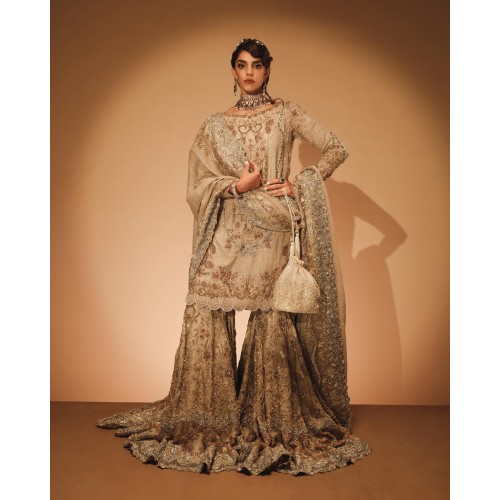 Light Coffee Lily Farshi Gharara