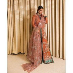 Cryola Orange Balsam Long Shirt and Palazzo