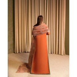 Cryola Orange Balsam Long Shirt and Palazzo Cryola Orange Balsam Long Shirt and Palazzo