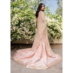 Rose Gold Snowflake Gharara