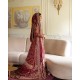 Carmine Flora Farshi Lehenga