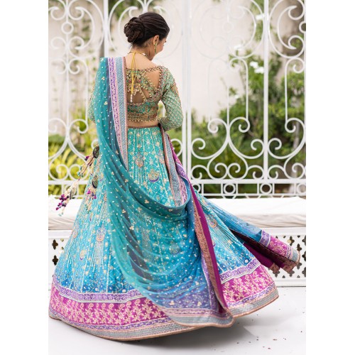 Ball Blue Flora Lehenga Choli