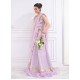 Brilliant Lavender Flora Lehenga Choli