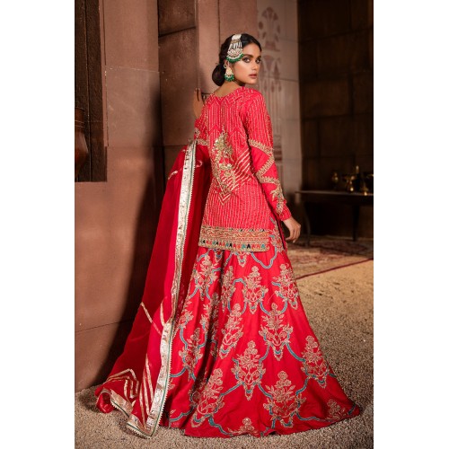 Coral Red Nerine Sharara