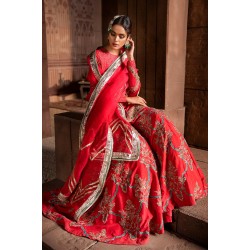 Coral Red Nerine Sharara