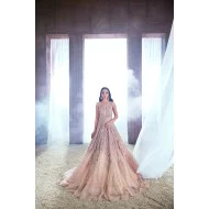 Light Peach Nerine Gown