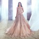 Light Peach Nerine Gown